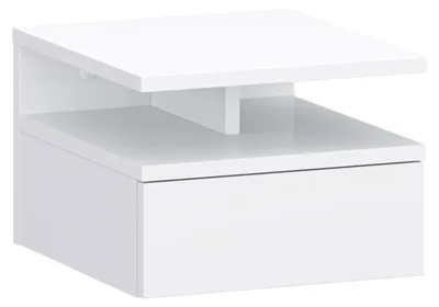 Produktbild von Nachtkonsole T01 Nachtschrank 32x35x23cm weiß