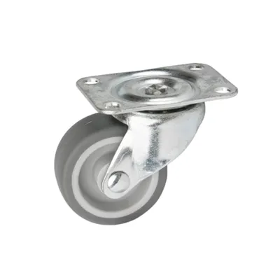 Produktbild von Möbelrad, Durchmesser 42mm/15kg, Drehplatte | Möbelrad | Räder für Möbel, Bürostuhl, Beistellbett, Schreibtischstuhl, Hocker | Stuhl-Rad | Schwarz