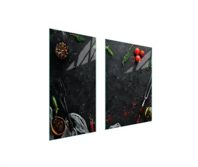Produktbild von Glasschutzplatte 75X52 Schiefer
