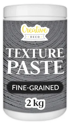 Productafbeelding van Creative Deco Structuurpasta Fijnkorrelig 2 kg, Donker Grijs