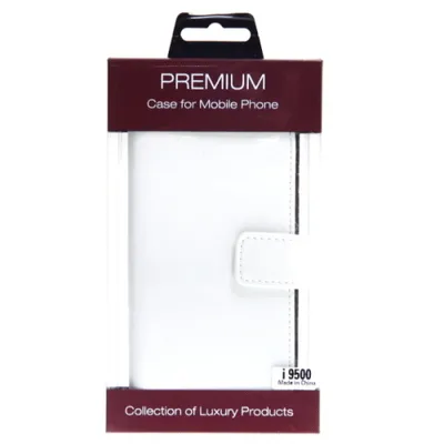 Produktbild von Leder Handyhülle für Samsung Galaxy S4 Weiß 4250710503797