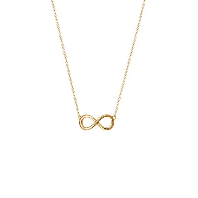 Produktbild von Xenox XS2763G Halskette mit Anhänger Damen Infinity Silber Vergoldet