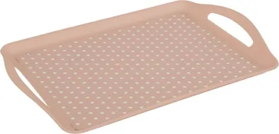 Produktbild von Poly-tablett 45,5x31,5 rosa rutschfest - 5 five simply smart