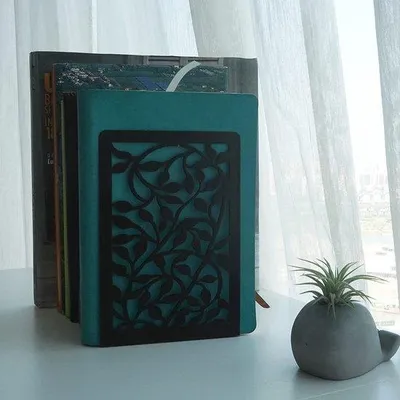 Produktbild von Bücherstütze-Set für Bücherregal - Bücherhalter für Wandregal