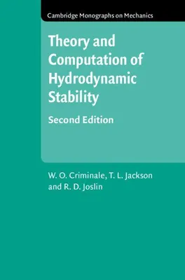 Produktbild von Theory and Computation of Hydrodynamic Stability