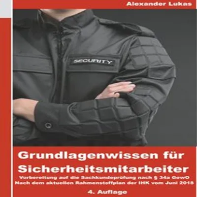 Produktbild von Grundlagenwissen für Sicherheitsmitarbeiter