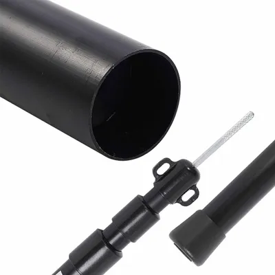 Produktbild von Verstellbare Aluminium Zeltstangen 90 Zoll Zeltstange für Camping Tarp Markise
