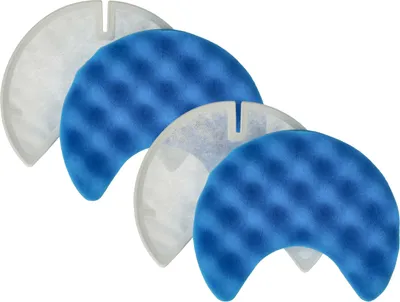 Produktbild von vhbw 4-tlg. Filter-Set kompatibel mit Samsung Navibot SC8480, SC8481, SC8462, SC8470, SC8461 Staubsauger - 2x Schaumstoff-Filter, 2x Mikrofilter