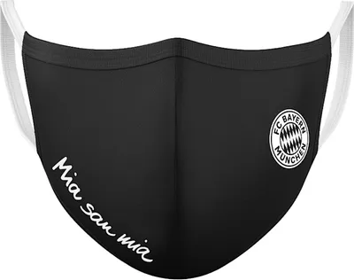 Produktbild von FC Bayern München Gesichtsmaske schwarz