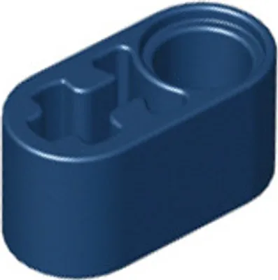 Image de LEGO Technic : 50 Hebelarme 1x2, Pin- und Achsloch, Dunkelblau