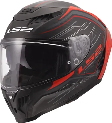 Image de Ls2 Ff807 Dragon Subic casque intégral noir L noir L