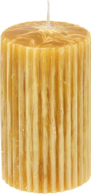 Produktbild von 100% Bienenwachs Rillenstumpen 100 x Ø 56 mm