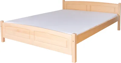 Produktbild von Doppelbett / Gästebett Buche massiv Vollholz natur 117, inkl. Lattenrost - Abmessung 160 x 200 cm