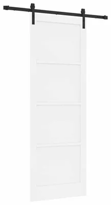 Obrázok produktu pre vidaXL Posuvné dvere biele 83 x 232 cm Masívne borovicové drevo