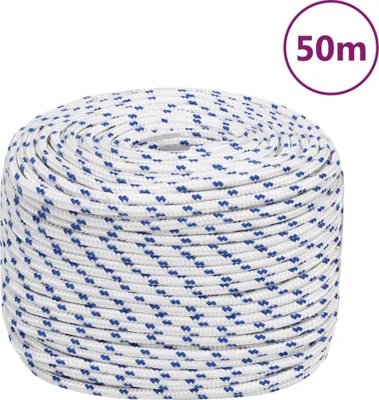 Produktbild von "2026 Moderne" Bootsseil Weiß 8 mm 50 m Polypropylen - Gartenmöbel & Zubehör CC2353707
