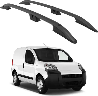 Obrázok produktu pre TURTLE STREŠNÁ KOĽAJNICA CROWN FIAT FIORINO ALL 2008 2009 2010 2011 2012 2013 2014 2015 2016 2017 2018 2019 2020 2021 2022 2023 2024 VAN , Čierna