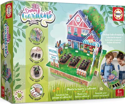 Obrázok produktu pre 3D Dream Gardens 2 v 1 Huerto Educa 19470