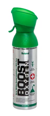 Obrázok produktu pre Boost Oxygen doplňkový kyslík v plechovce Přírodní, střední, 2x5L