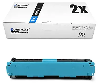 Eurotone 2x Tonerkartusche kompatibel mit HP CE321A Cyan – Produktansicht 1