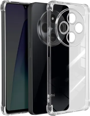 Obrázek produktu pro Mayaxess, pouzdro pro Xiaomi Redmi 14C – odolné proti nárazům a poškrábání, průhledné