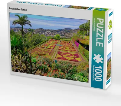 Produktbild von CALVENDO Puzzle Botanischer Garten | 1000 Teile Lege-Größe 64x48cm Foto-Puzzle für glückliche Stunden