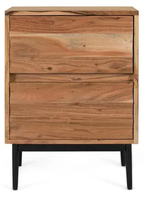 Immagine prodotto di Comodino "Woodland" in legno di acacia, 61 cm x 45 cm x 35,5 cm Giner y Colomer
