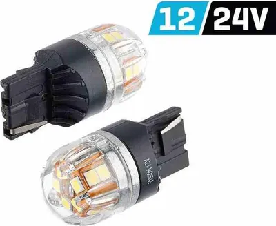 Immagine prodotto di VISION W21W (T20d) 12/24V 15x 2835 SMD OSRAM Chip, CANBUS, bianco, 2 pz.
