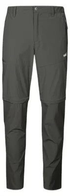Immagine prodotto di Pantaloni outdoor da uomo HALTI Pallas Cool Stretch con gambali staccabili, grigi, taglia S