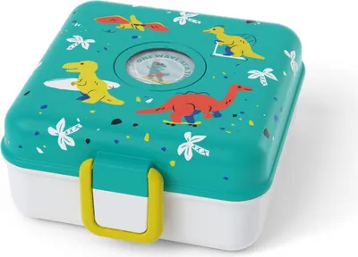 Zdjęcie produktu dla MONBENTO Brotdose Snacky Dino türkis 113699 3760367953964