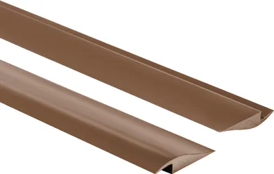 Obrázek produktu pro QUEST Flexibilní PVC nájezdový profil na dlaždice, koberce, hnědý