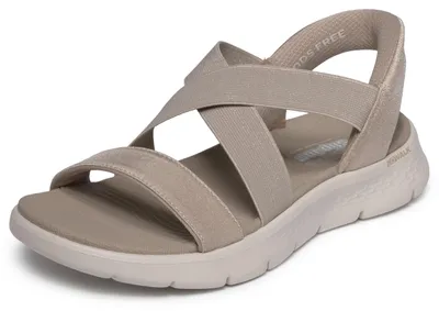 Produktbild von Skechers Damen Go Walk Flex Sandal Glimmer Up, Taupe, 42 EU