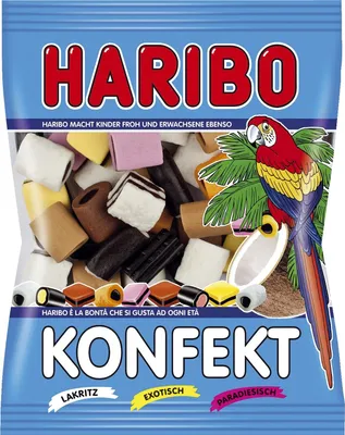 Produktbild von Haribo 2806594 Lakritz Konfekt 200 g