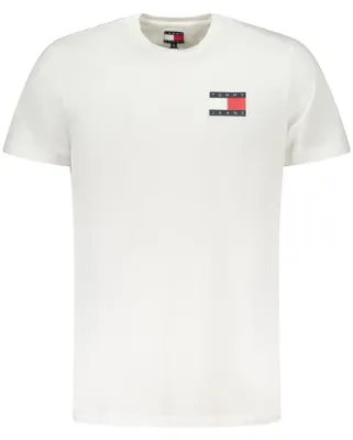 Produktbild von Tommy Hilfiger Jeans Herren T-Shirt Weiß 489706 : Größe - XXL Größe: XXL