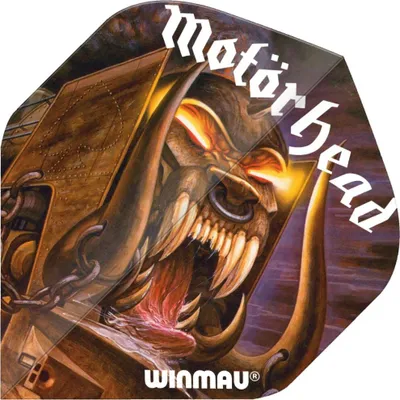 Produktbild von Winmau Darts Flight Rhino Rockstar Motörhead Orgasmatron Standard 100 Micron 6905-242