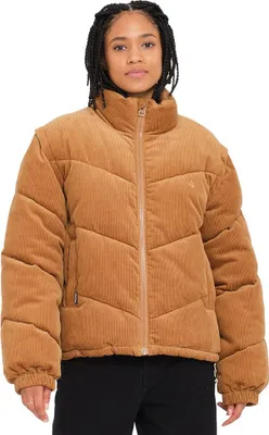 Produktbild von Volcom Cord´n Puff Jacke Braun XL Frau Braun XL