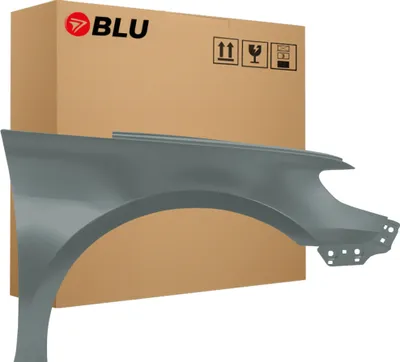 Produktbild von BLU Kotflügel Passend für VW Volkswagen Passat CC LIFT LK7X Rechts Silber IslandGrau | 2012-2016 | Vorderseite Vorne | Lackiert | Einbaufertig