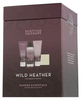Produktbild von Scottish Fine Soaps Verwöhn-Geschenkset Wild Heather 4-teilig