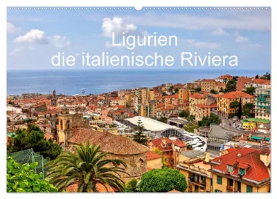 Produktbild von Ligurien - die italienische Riviera (Wandkalender 2027 DIN A2 quer), CALVENDO Monatskalender