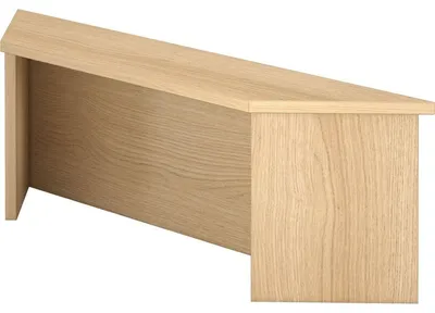 Produktbild von Thekenaufsatz 113cm 1OH Eiche