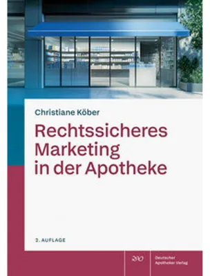 Produktbild von Rechtssicheres Marketing in der Apotheke