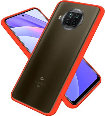 Produktbild von Cadorabo Hülle für Xiaomi Mi 10T LITE Schutz Hülle in Transparent Handyhülle Hybrid Schutzhülle Etui TPU Silikon
