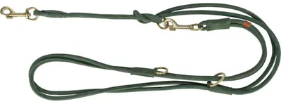 Produktbild von TRIXIE Pure Verlängerungsleine, Leder - salbei - 2 m/10 mm