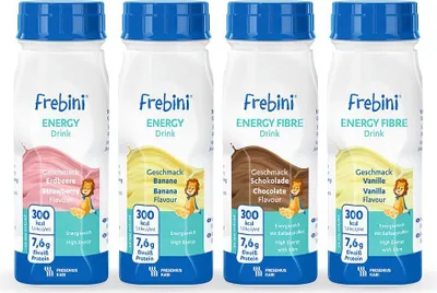Imagen del producto de Frebini, bebida energética en envase mixto, botella para beber, 24 unidades de 200 ml. (FLU)