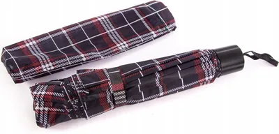 Produktbild von Regenschirm Faltbar 125cm Groß Stabil Windfest Damen Herren Taschenschirm Kompakt