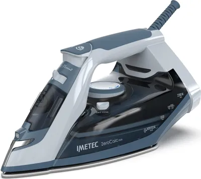 Image de Imetec 9052 fer à repasser Fer à repasser à sec ou à vapeur Semelle CeramicGlide 2200 W Bleu