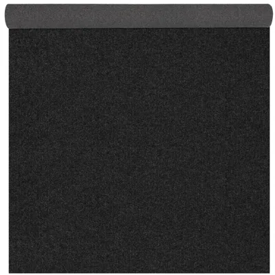 Produktbild von Teppich 133x100cm YULA Messeteppich Meterware Eventteppich Rips zuschneidbar Bfl-S1 Anthrazit