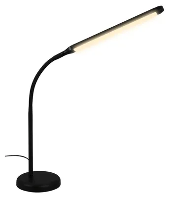 Image de Lampe de table LED, noire, 1xplatine LED/6W