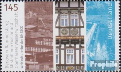 Produktbild von Briefmarken BRD (BR.Deutschland) 2017 Mi 3299 (kompl.Ausg.) gestempelt UNESCO-Welterbe