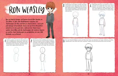 Produktbild von Aus den Filmen zu Harry Potter: Zeichne deine Lieblingsfiguren Schritt für Schritt