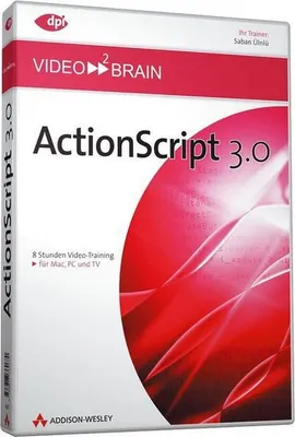 Produktbild von Actionscript 3.0, 1 DVD-ROM/-Video
